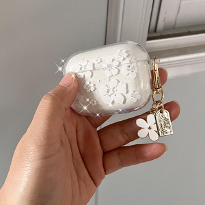 Étui <span class=keywords><strong>Airpods</strong></span> à paillettes avec motif de fleurs Housse de protection pour <span class=keywords><strong>Airpods</strong></span> 1/2/3/4Pro Deux styles de mode - Product Image 5