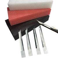 Lames vibrantes numériques en carbure HWR pour découpeuse, couteaux de refendage pour usage industriel, coupe haute vitesse du carton, du tissu et du film