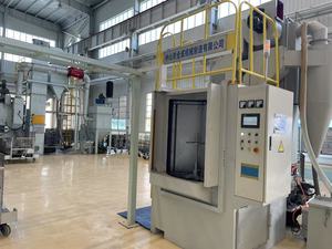 Q35 श्रृंखला रोटरी टेबल शॉट बेस्टिंग मशीन गियर/ब्रेक पैड क्लीनर इंजन मोटर गियरबॉक्स कोर घटक - Product Image 4