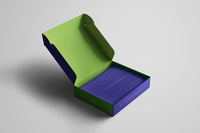 Boîte cadeau en carton recyclable la plus vendue, finition mate, fermeture magnétique, design pliable pour cosmétiques et sous-vêtements