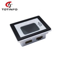 Lector de Tarjetas IC ID TOTINFO, Escáner de Códigos QR RFID, RS485, RS232, Wiegand, USB, Lector de Códigos de Barras, Tamaño A4, Garantía de 2 Años, Alta Velocidad 120fps