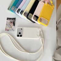 Nouvelle coque de téléphone détachable avec cordon pour iPhone 17 Pro Max, coque intégrale avec sangle pour Apple 17 Air, compatible 16 15 14 13 Plus