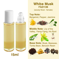 Parfum personnalisé unisexe 15 ml, musc végétalien, oud, bois d'agar, encens, parfum boisé ambré, bille en acier mat, parfum en roll-on, huile aromatique