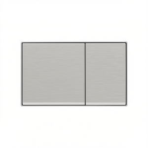 Válvula de Descarga Sigma 60 de 2 Botones con Placa de Cubierta en Gris Arena - Product Image 3