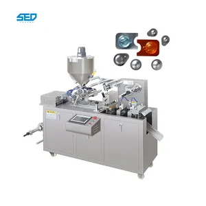 Full Automatic Manufacturer Pill Tablet Capsule Packaging Mini Blister Packing Machine