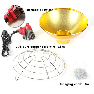 Tuyệt vời trang trại chất lượng chăn nuôi thiết bị-không thấm nước hợp kim nhôm đèn bóng râm hiệu quả cao nóng để giữ cho động vật ấm áp - Product Image 4
