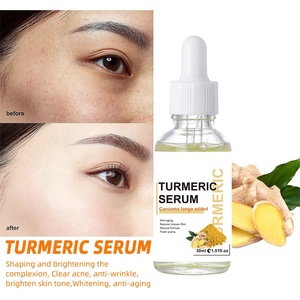Marque privée Ensemble de soins de la peau au curcuma Crème au curcuma Ensemble de soins du visage pour hommes Soins de la peau pour les femmes noires Ensemble de soins de la peau au collagène - Product Image 5