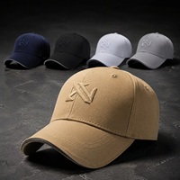 Casquette de baseball structurée en coton Dobby 100% kaki avec broderie logo flèche ton sur ton, ajustable, unisexe, style décontracté, vente en gros