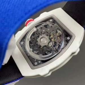 Reloj de pulsera tourbillon transparente con movimiento automático ultrafino de fibra de carbono para hombre, movimiento Selita de alta calidad, esfera de 41 mm - Product Image 2