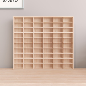 Giá để đồ chơi ô tô, giá trưng bày đồ sưu tầm bằng gỗ, kệ để đồ chơi ô tô cho nhà cửa, quầy hàng - Product Image 1