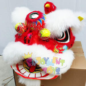 Hecho vendido en línea a precios mayoristas Hecho en China Productos individuales de alta calidad con múltiples opciones de color cabezas de danza del <span class=keywords><strong>león</strong></span> - Product Image 3