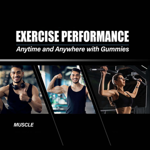 OEM Personalizable Pre-Entrenamiento Suplemento-Músculo Específico <span class=keywords><strong>Creatina</strong></span> Monohidrato Gomitas con 5g <span class=keywords><strong>Creatina</strong></span> - Product Image 3