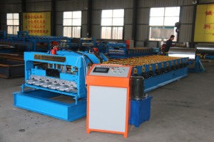 Kim Loại Roof Wall Panel CuộN Cựu Gazed Gạch Cuộn Hình Thành Máy - Product Image 2