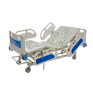 도매 저렴한 가격 병실 조정 가능한 전기 간호 3 기능 병원 환자 용 전기 병원 침대