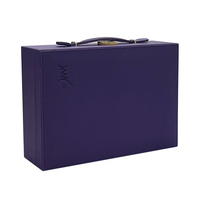 Mini petit mariage mini valise boîte cadeau bagage forme papier carton valise boîte cadeau pour sortie cosmétique avec poignée