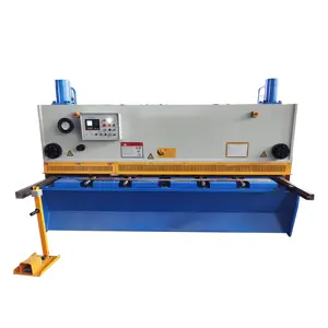 Hydraulic Plate Iron Sheet Metal Guillotine Shearing Machine With 6mm Cutting