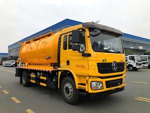 รถดูดสิ่งปฏิกูล SHACMAN L3000 ขนาด 4x2 15 ลูกบาศก์เมตร พร้อมปั๊มคู่ทำงานพร้อมกัน เหมาะสำหรับการบำบัดท่อระบายน้ำในเขตเมือง - Product Image 3
