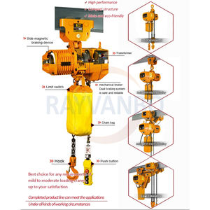 Werkstatt 3 Tonnen 5 Tonnen 10 Tonnen LD Fernbedienung Ein schienenbahn Elektrischer Einzelträger-Laufkran Preis - Product Image 2