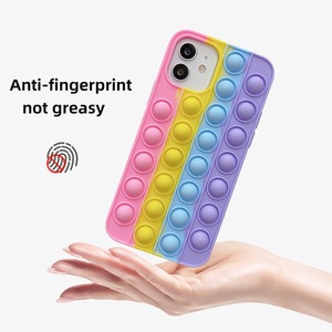 <span class=keywords><strong>Custodia</strong></span> per telefono pop it <span class=keywords><strong>custodia</strong></span> in silicone antiurto con <span class=keywords><strong>custodia</strong></span> <span class=keywords><strong>protettiva</strong></span> per telefono in TPU a colori per iPhone 12 13 - Product Image 1