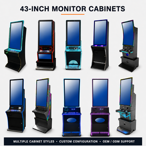 Máquina de Juegos de Habilidad con Pantalla Táctil Curva de 43 Pulgadas, Gabinete Arcade que Funciona con Monedas, con Luces LED RGB, Juego de Hucha para el Mercado Estadounidense - Product Image 5