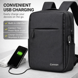 Sac à dos pour ordinateur portable 15,6 pouces personnalisé, imperméable, avec port USB, fermeture éclair, motif lettres en polyester, unisexe, décontracté, <span class=keywords><strong>sport</strong></span>, voyage et école - Product Image 6
