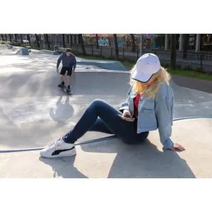 Cappellino AWARE a 6 pannelli in cotone a contrasto, gadget sostenibili - Product Image 5