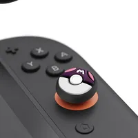 4 pièces mignon Silicone souple poignées de pouce Joystick capuchon analogique bâton couverture pour Nintendo Switch 2 Joycon contrôleur jeu NS2 accessoires