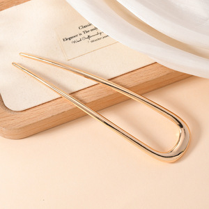 Épingles à cheveux françaises pour femmes, élégantes et durables, en métal, pour chignons, coiffures torsadées, maintien sûr toute la journée - Product Image 4