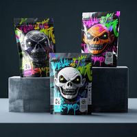 Sachets Doypack en plastique personnalisés imprimés sur mesure, anti-odeur, 3,5g, 7g, 14g, 28g, sacs Mylar de 3,5 grammes avec mon logo