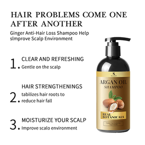 Champú y Acondicionador de Aceite de Argán Más Vendido - Cuidado Marroquí con Queratina - <span class=keywords><strong>para</strong></span> Cabello Rizado, Liso, Seco y Dañado - Product Image 5