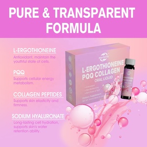 OEM ODM Hot Selling Antioxidant Supplements L-Ergothioneine PQQ <b>Collagen</b> Oral Liquid for Skin Hydrating Moisturizing - Product Image 3