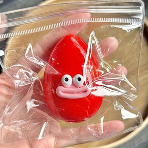 Jouets de décompression promotionnels en TPR, unisexes, à grands yeux et bouche de saucisse, pour enfants, vente en gros - Product Image 2