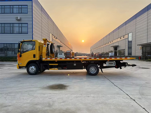 Nouveau Camion-grue de dépannage à plateau plat diesel 8 tonnes, Vente directe usine Tianyun, Moteur manuel 152 kW, Châssis <span class=keywords><strong>JMC</strong></span>, Sauvetage multifonctionnel - Product Image 5