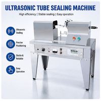 Machine de scellage semi-automatique pour tubes de crème PE à chauffage ultrasonique et mélange électrique, avec emballage carton et bois – Vente chaude
