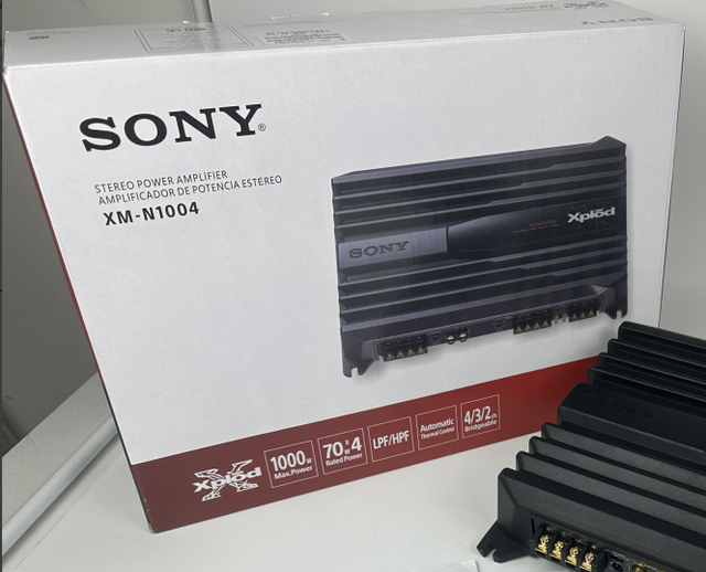 SONY-N1004 4Channel OPG Power Amplifier 1000w Switch Class AB Power Car Audio Amplifier