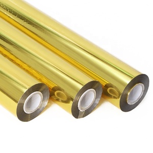 Papel de Transferencia Térmica Dorado y Plateado, Láminas de Transferencia en Caliente, Rollos de Papel para Manualidades y Grabado en Relieve - Product Image 5