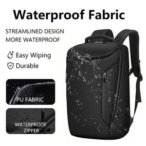 Alta calidad impermeable antirrobo lujo <span class=keywords><strong>contra</strong></span> <span class=keywords><strong>robo</strong></span> viaje Portátil Bolsa De Negocios portátil mochila con puerto USB - Product Image 5