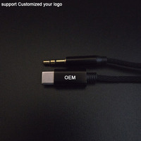 Amplificateurs stéréo Hi-Fi, puces numériques, câbles audio auxiliaires USB Type C femelle vers DC 3.5 mâle