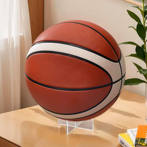 Support de présentation sphérique en acrylique pour ballons de basketball, football, volleyball – Facile à nettoyer – Décoration intérieure et centres commerciaux - Product Image 3