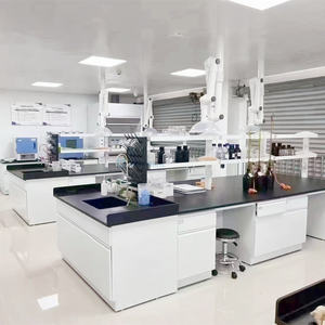 Сборка больничного лабораторного оборудования высокого давления ламинат C-frame лабораторный рабочий стенд для клинической научной лаборатории - Product Image 4