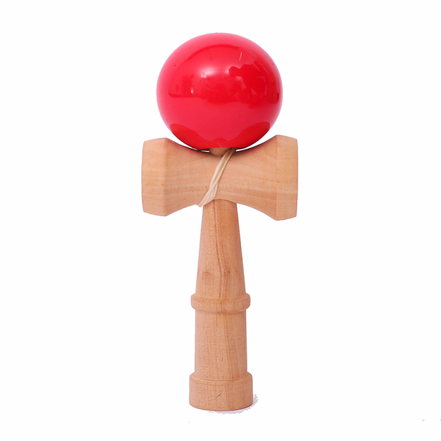 Customized Solid Color Skill Game Toys Maple Kendama Toy for Wholesale