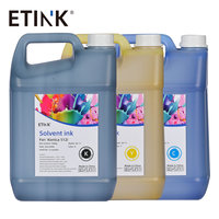 Encre à solvant 5L Konica 512i 30pl à faible odeur, écologique, pour imprimante grand format à base de solvant, pour impression de signalétique extérieure