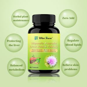 Gélules de Silymarine et Pueraria pour la Santé du Foie Comprimés à Base de Plantes 100% Naturels Marque Privée Complément Nutritionnel Quotidien - Product Image 2