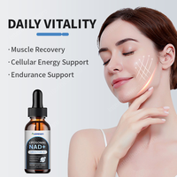 Ausreson OEM Gouttes liquides NAD+ – Complément nutritif naturel, capacité personnalisable, soutien antioxydant et beauté – Gouttes liquides NAD+