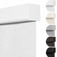 Stores à enroulement sans fil Shengteng à ressort, filtre d'intimité stable, pour salle de réunion, bureau, écologiques, anti-UV