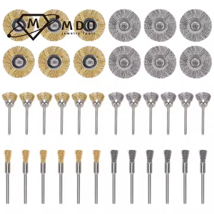 <span class=keywords><strong>Dremel</strong></span> Outil rotatif à tige de 2.35mm pour l'élimination de la rouille du métal, polissage, ébavurage en forme de T, roue de coupe, brosse, <span class=keywords><strong>fil</strong></span> métallique, outils de bijouterie - Product Image 2