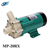 Pompe de circulation à entraînement magnétique MP-20RX 46/52 L/min 15W 220V/110V/380V Résistante aux produits chimiques FRPP/PVDF Traitement chimique