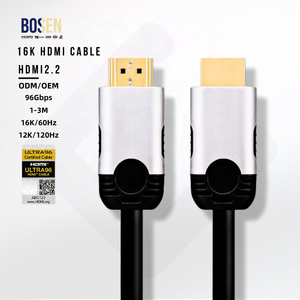 สาย HDMI 2.2 Ultra 96 ที่ได้รับการรับรอง รองรับความละเอียด 16K/60Hz Ultra HD สำหรับส่งสัญญาณภาพและเสียง แบบหัวต่อชายต่อชาย สำหรับทีวี จอภาพ และโปรเจคเตอร์ - Product Image 2