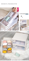 Conteneur en plastique, étagère de rangement pour vêtements, tiroir de rangement pour vêtements en plastique, conteneur de rangement en plastique
