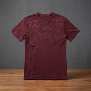 T-shirt en jersey col rond 180 g/m² en fibre de bambou de haute qualité, personnalisé avec logo, délavé à l'acide, écologique, respirant, séchage rapide, anti-boulochage - Product Image 3
